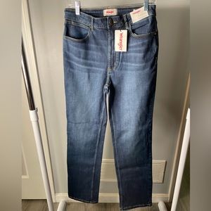 Wrangler Hi Rise True Straight Jean
